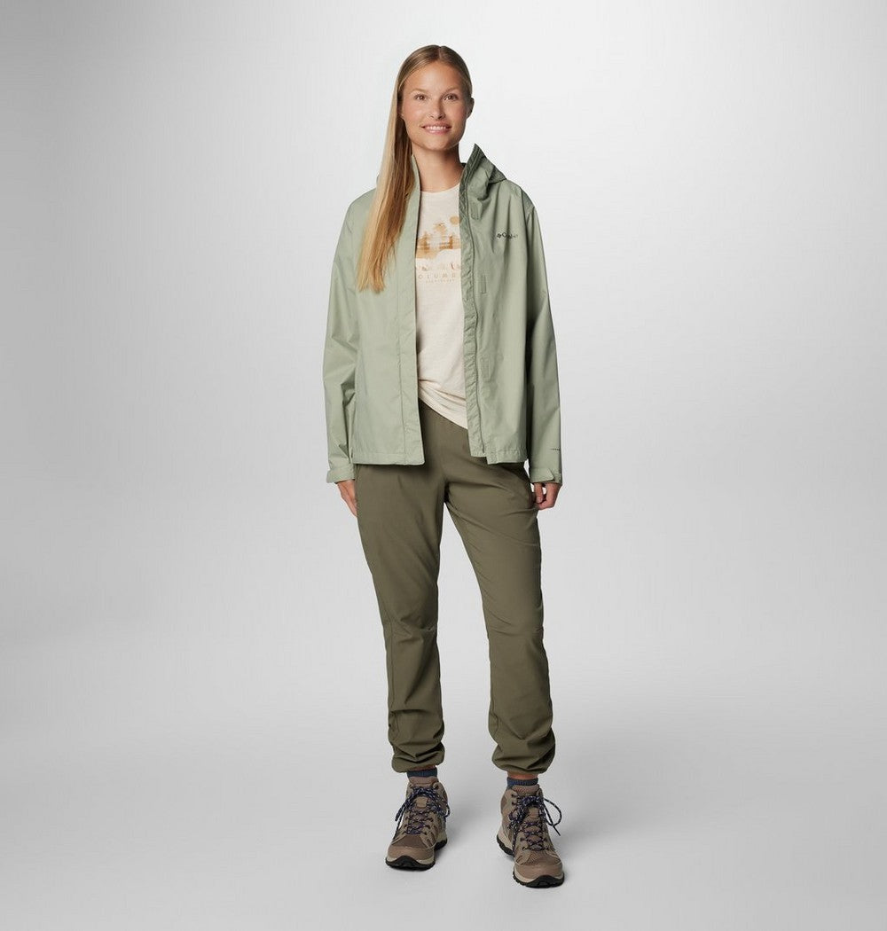 Women's Packable Rain Jacket - Fig