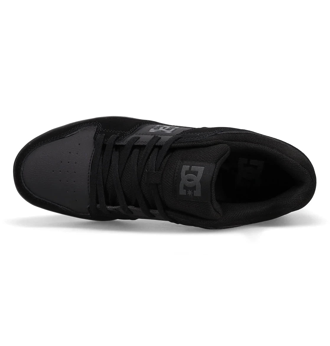 Men's Leather Cupsole Sneakers - Black