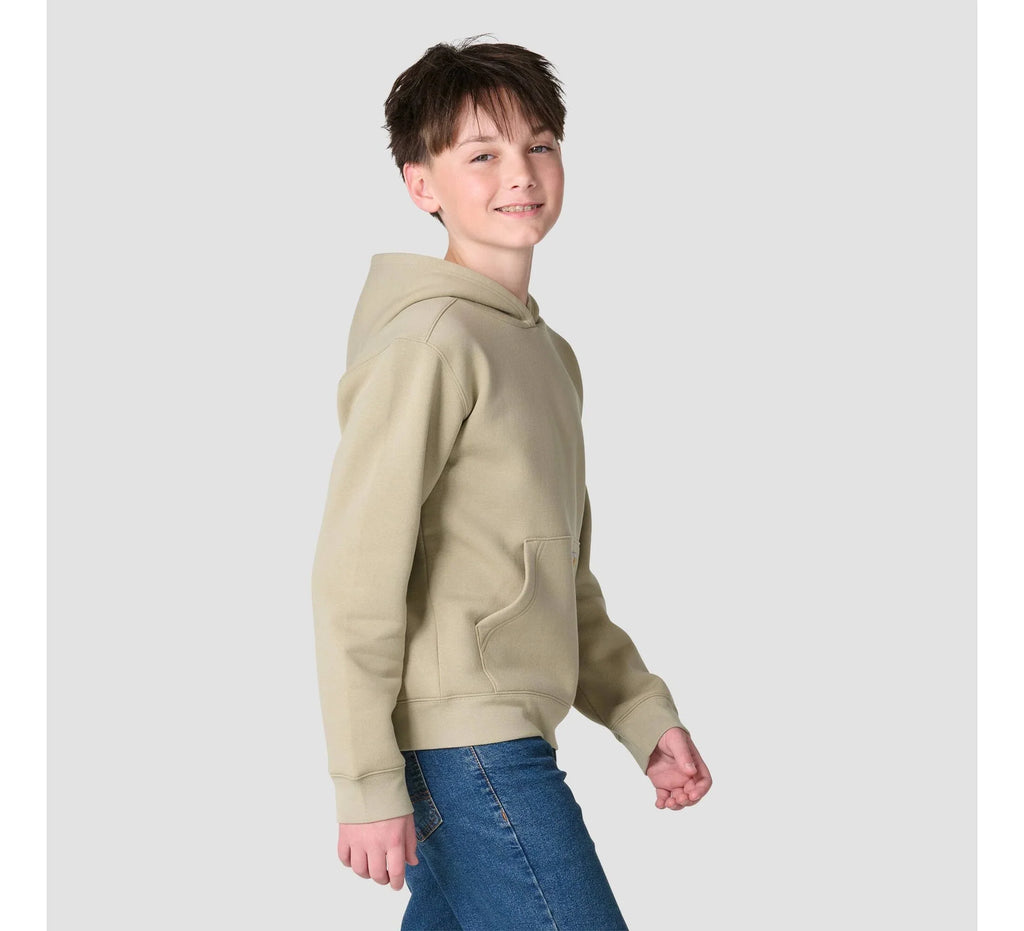 Boys' Dog Graphic Pullover Hoodie - Sandstone