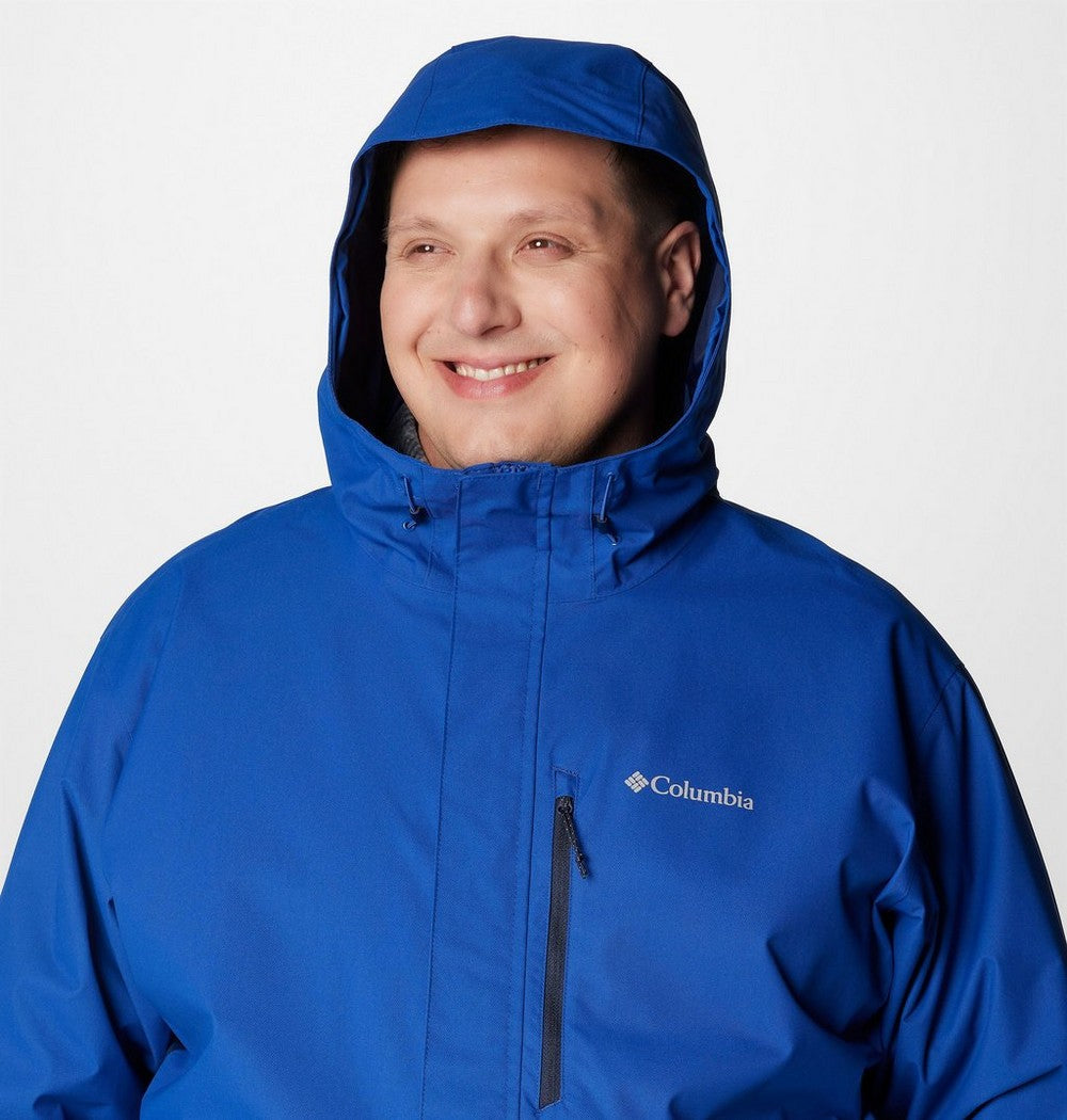 Men's Big Waterproof Rain Jacket - Red
