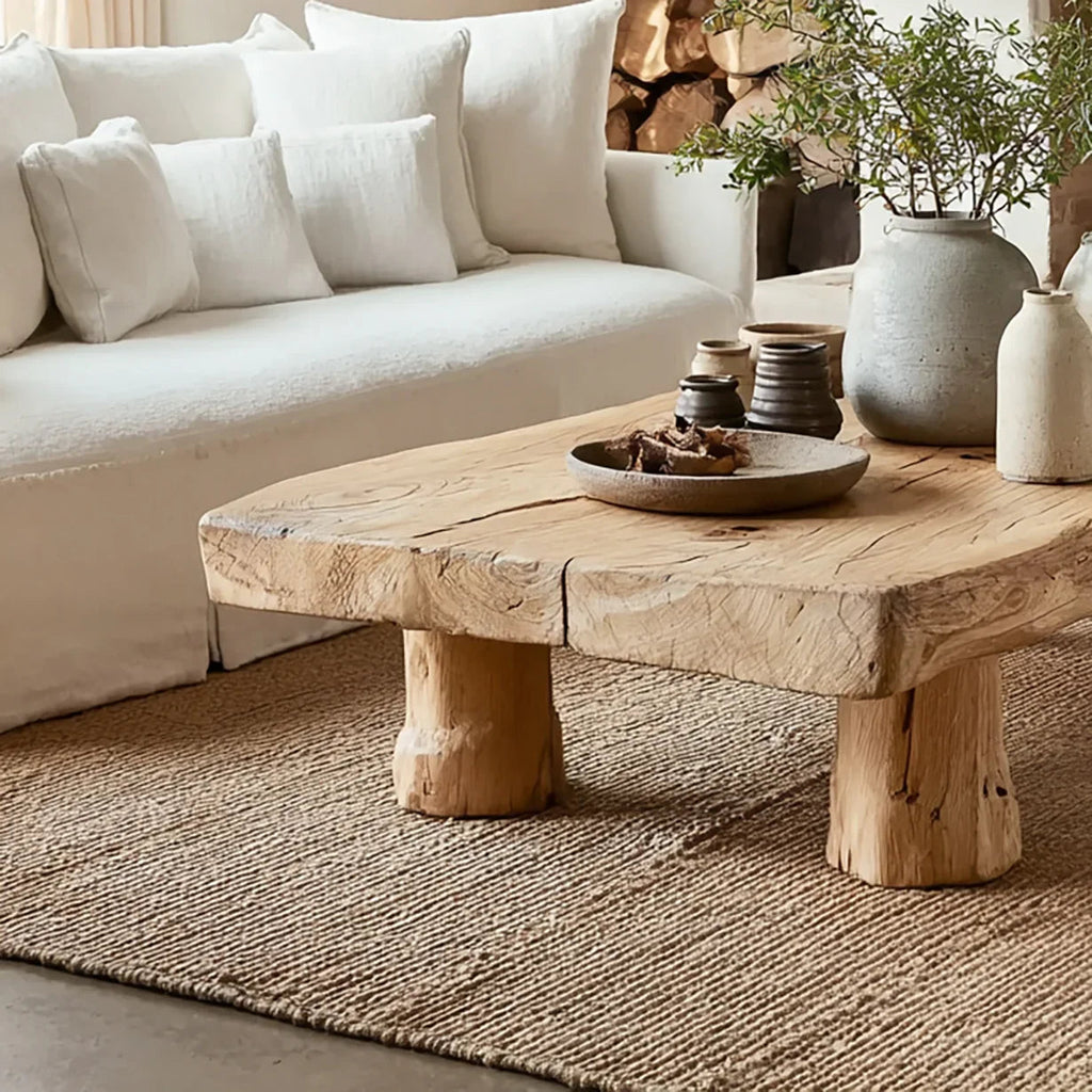 Live Edge Wood Coffee Table