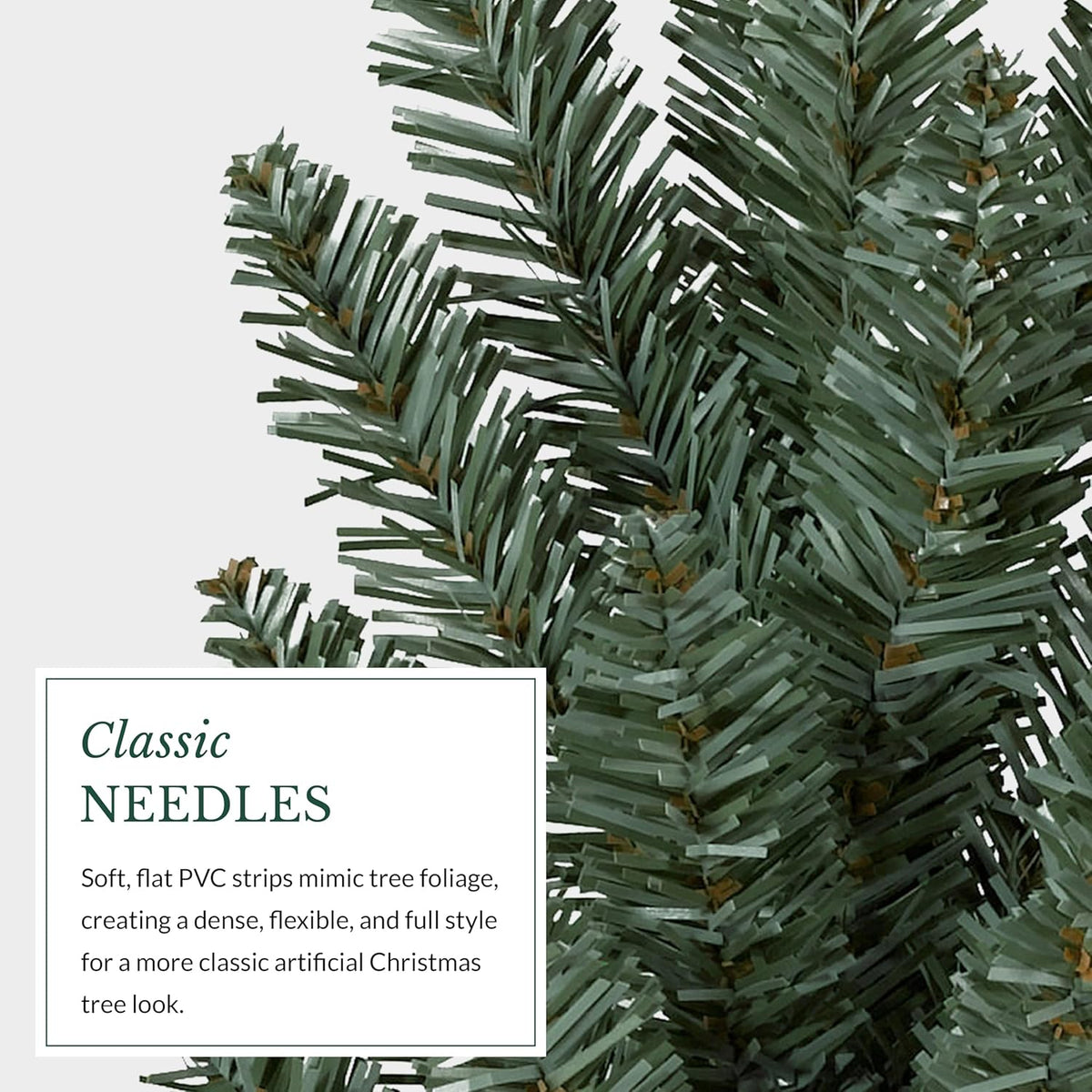 Balsam Hill Artificial Christmas Tree 7.5ft Pre-Lit Classic Blue Spruce With 1000 Clear Incandescent Lights