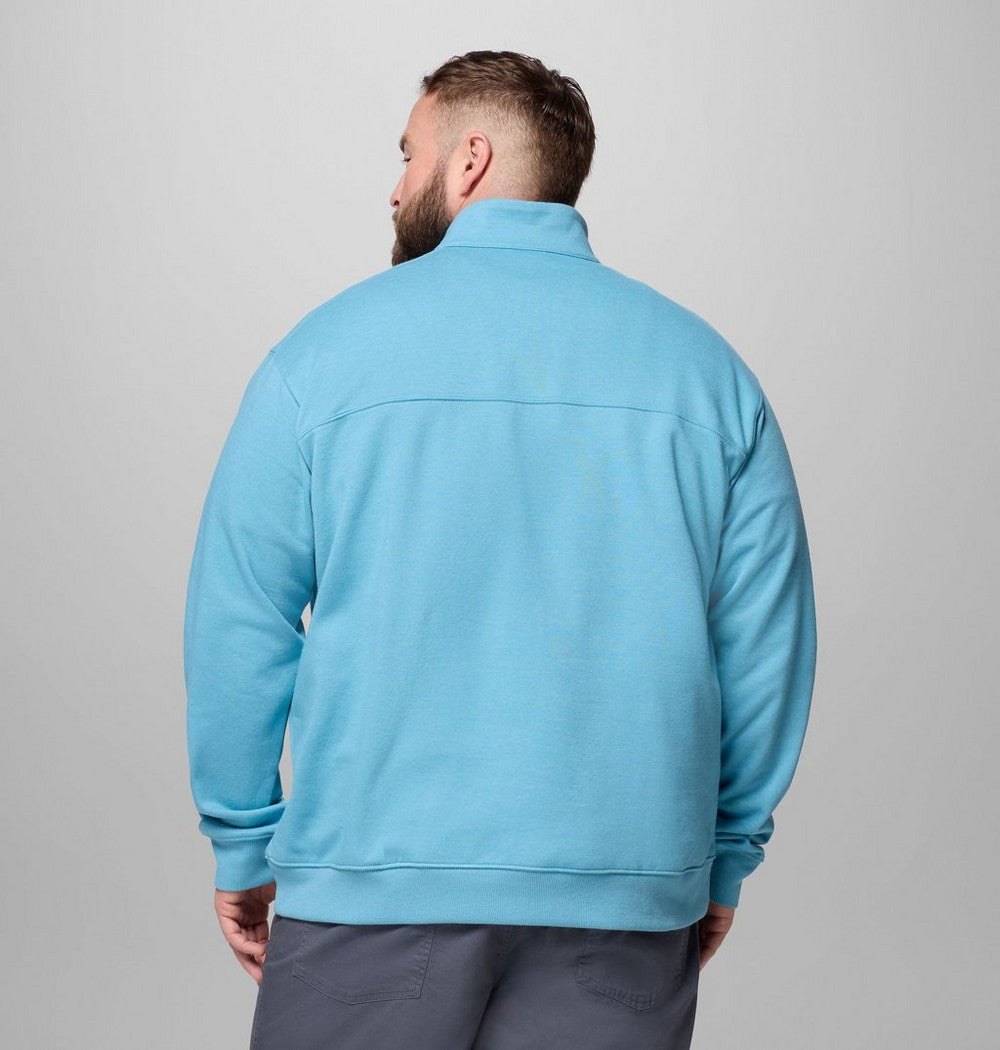 Men's Big Half-Zip Fleece Pullover - Blue