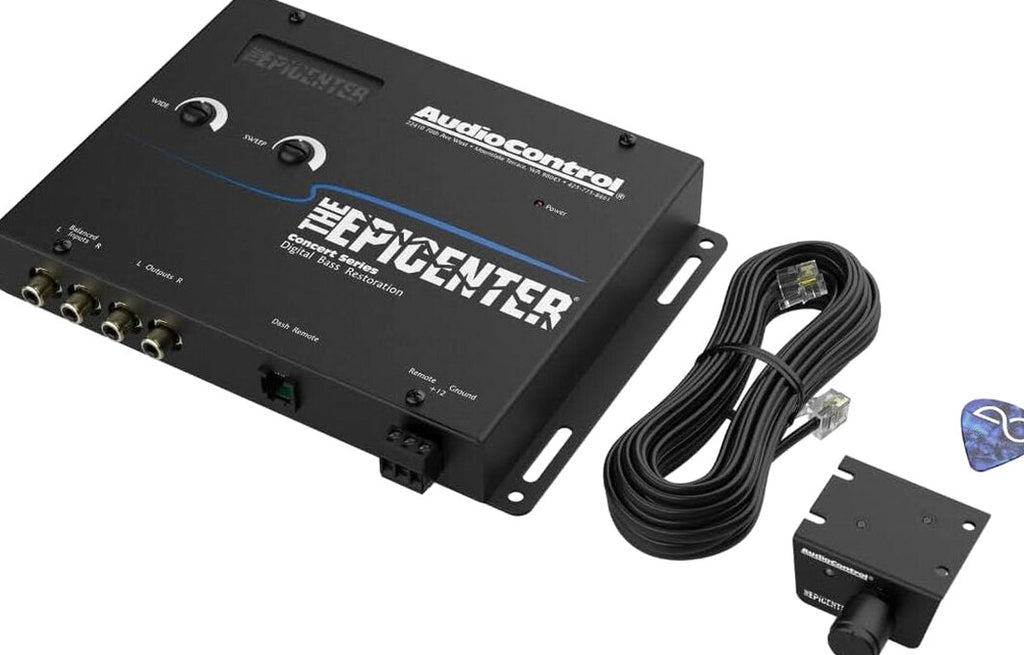 AudioControl Digital Bass Restoration Processor With Wired Remote - Epicenter