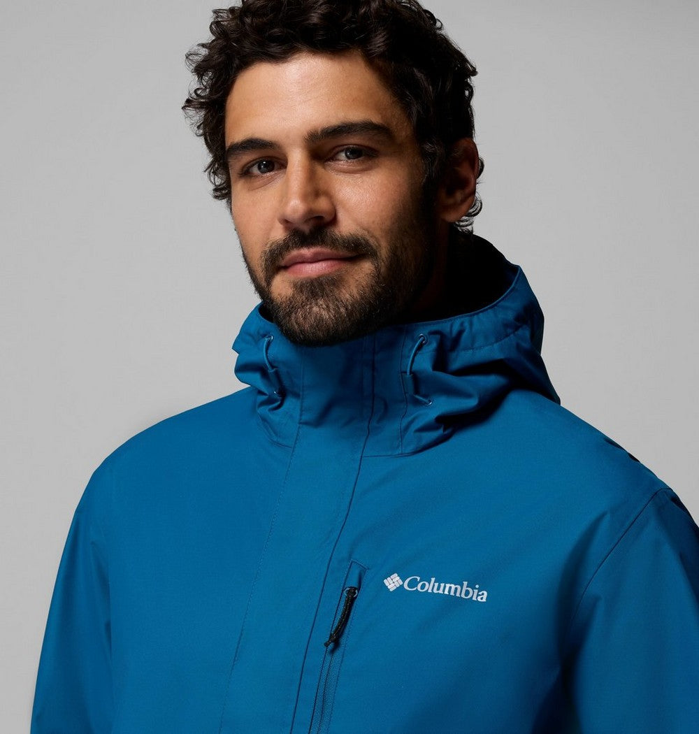 Men's Waterproof Rain Jacket - Blue