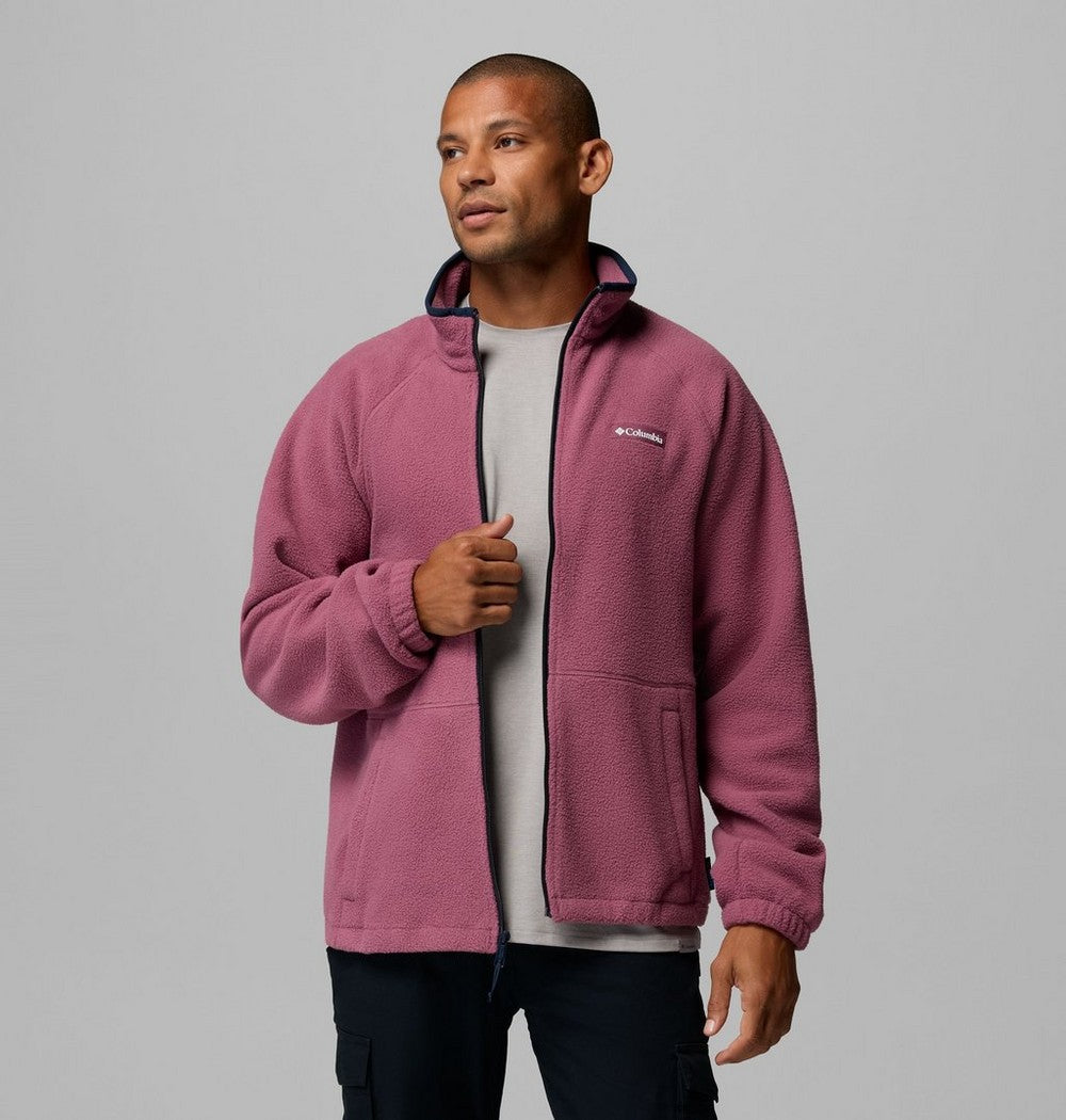 Men's Full-Zip Fleece Jacket - Sage