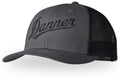Embroidered Low-Profile Trucker Cap - Charcoal