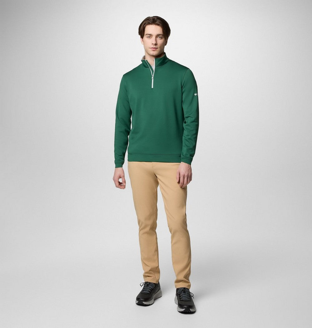 Men's UPF 30 Quarter-Zip Pullover - Peach