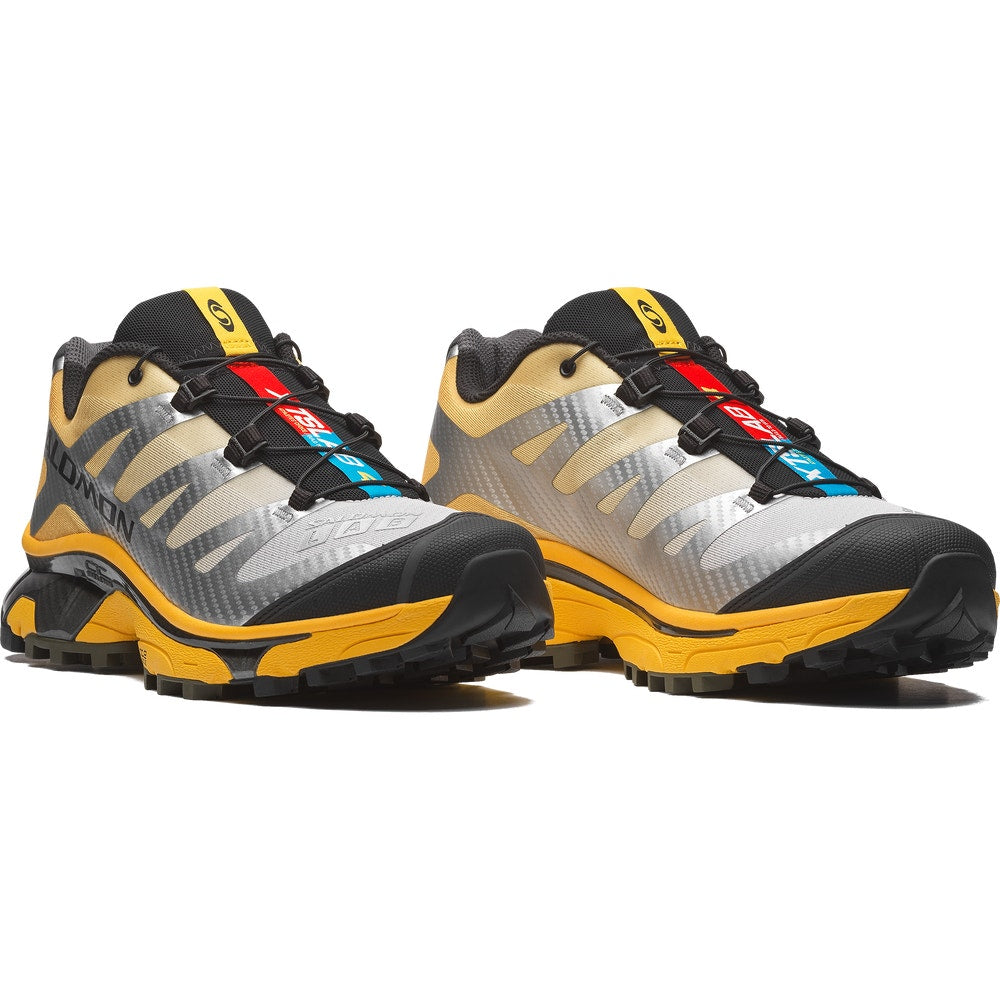 Cushioned Retro Sneakers - Black