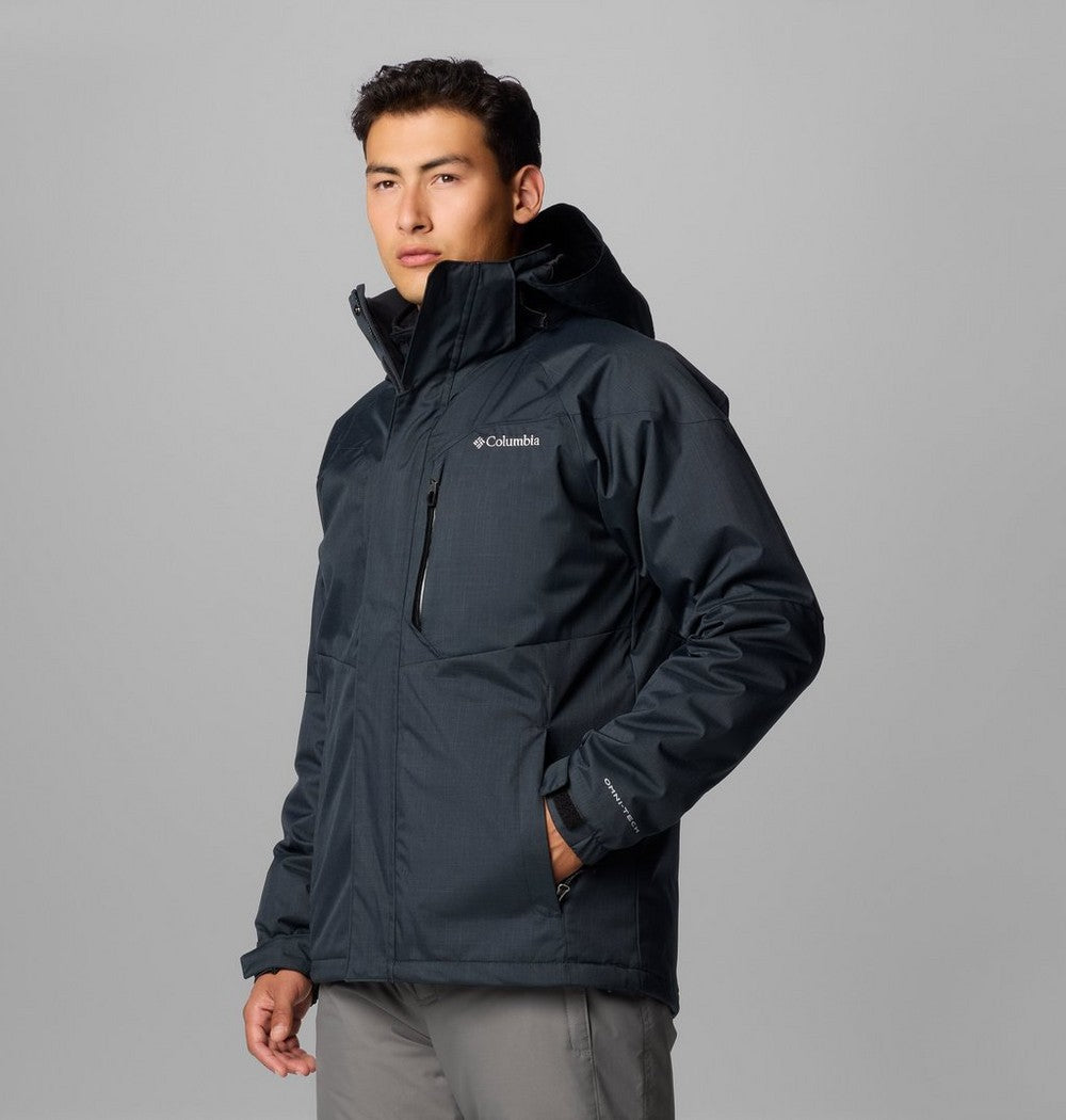 Men's Insulated Ski Jacket - Dark Blue