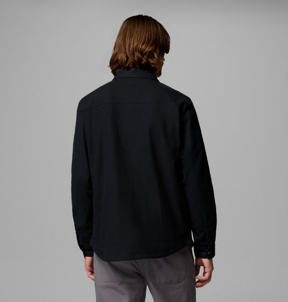 Men's Tall Fleece-Lined Shirt Jacket - Blue