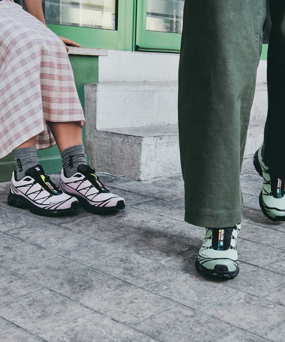 Waterproof Trail-Inspired Sneakers - Green