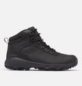 Men's Wide Waterproof Leather Hiking Boot - Black
