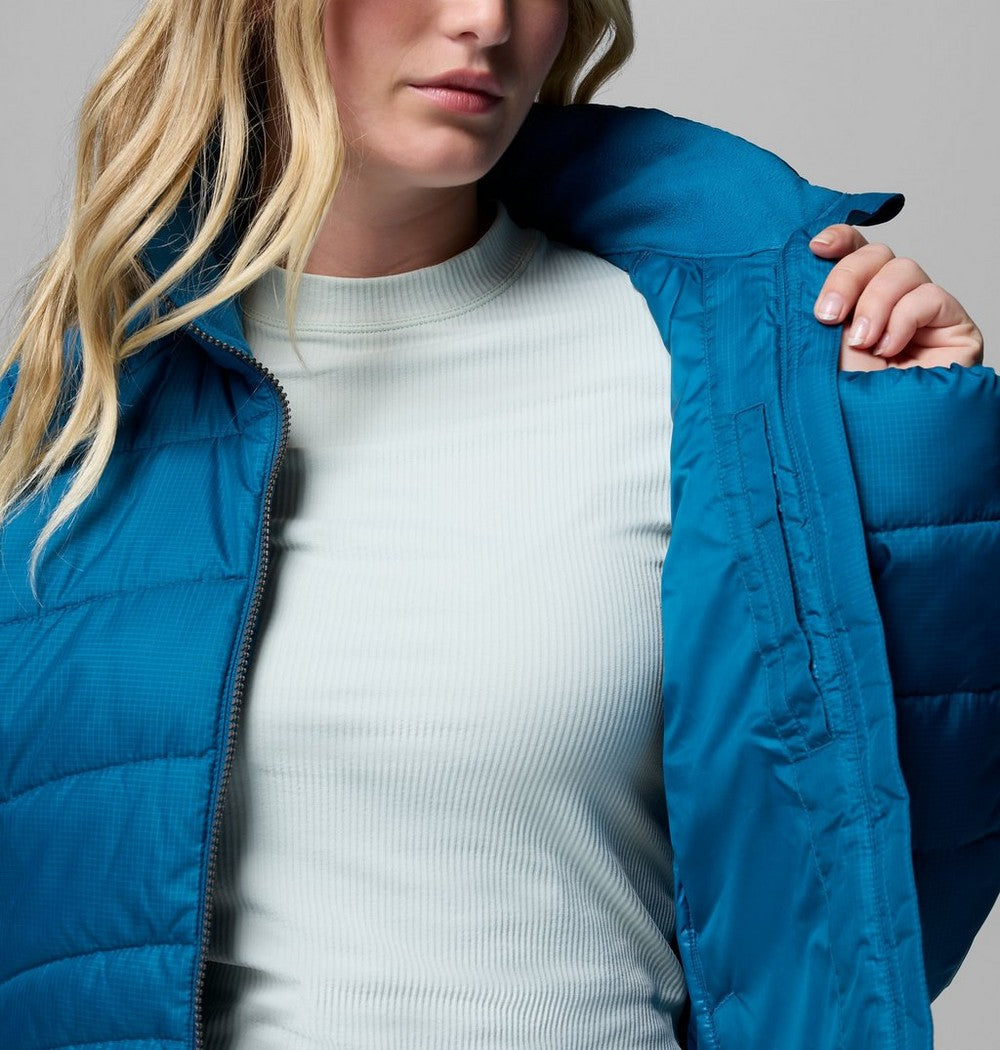 Women's Water-Resistant Insulated Jacket - Brown