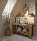 Rustic Reclaimed Wood Bathroom Vanity
