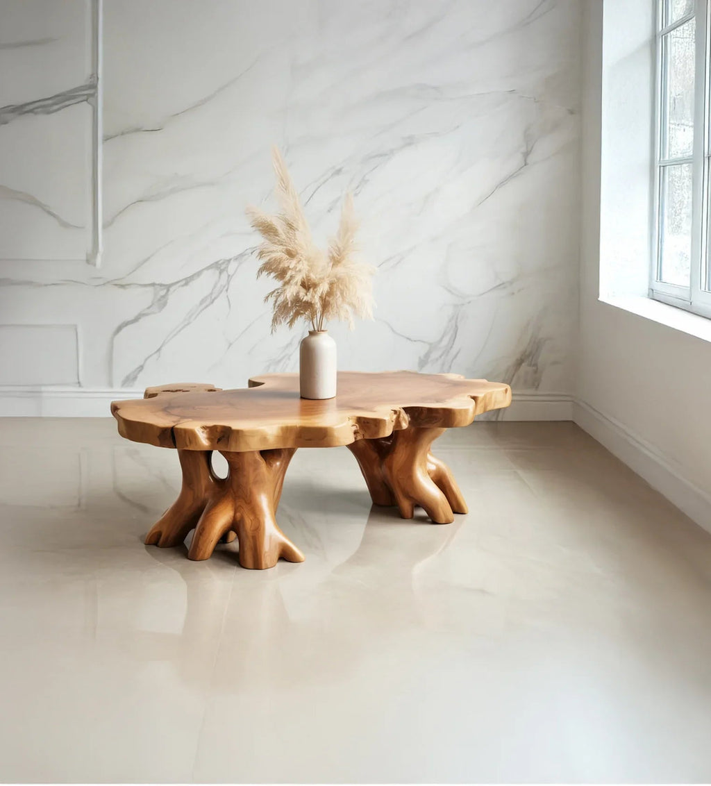 Handcrafted Live Edge Coffee Table