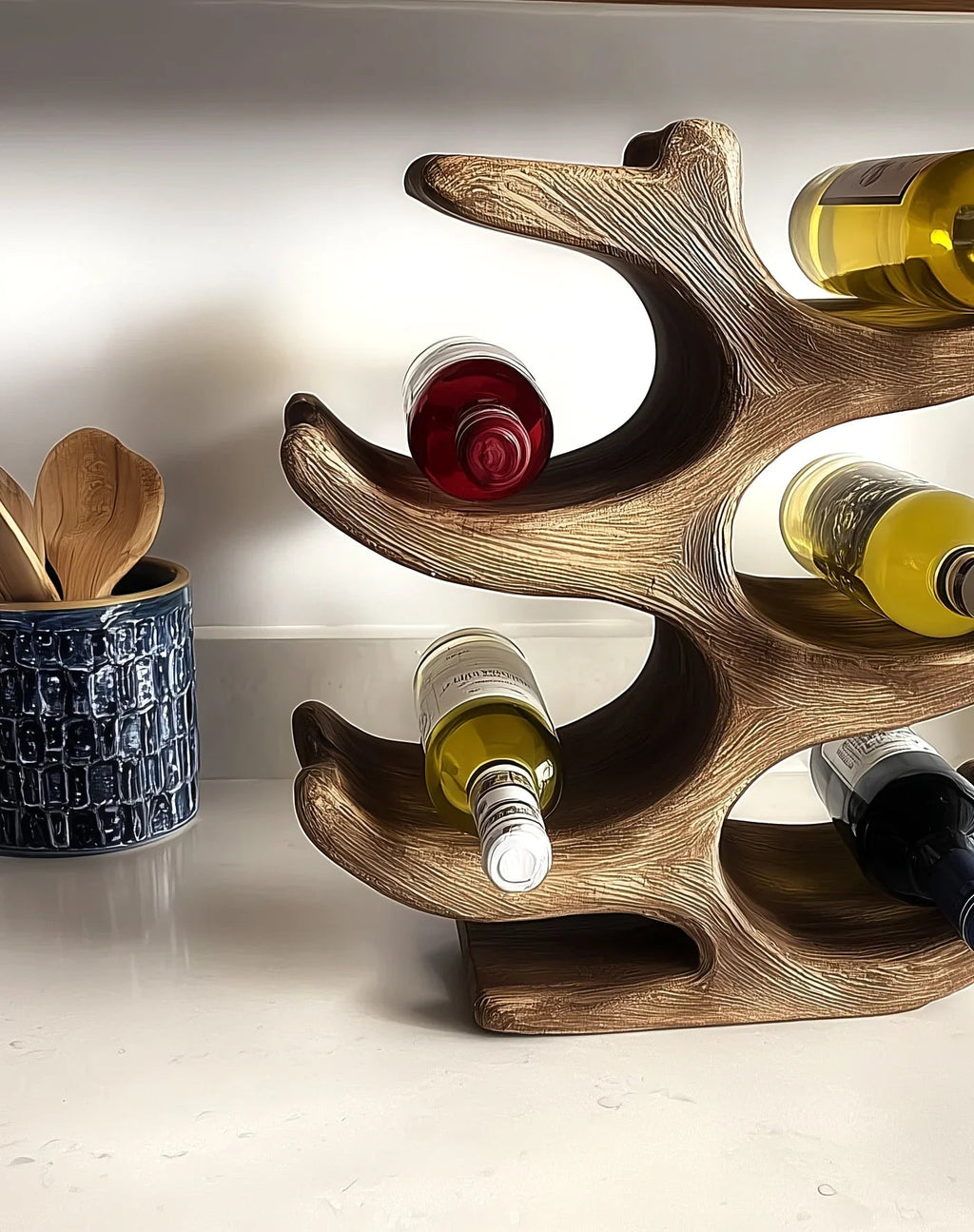 Tree Trunk Wine Rack