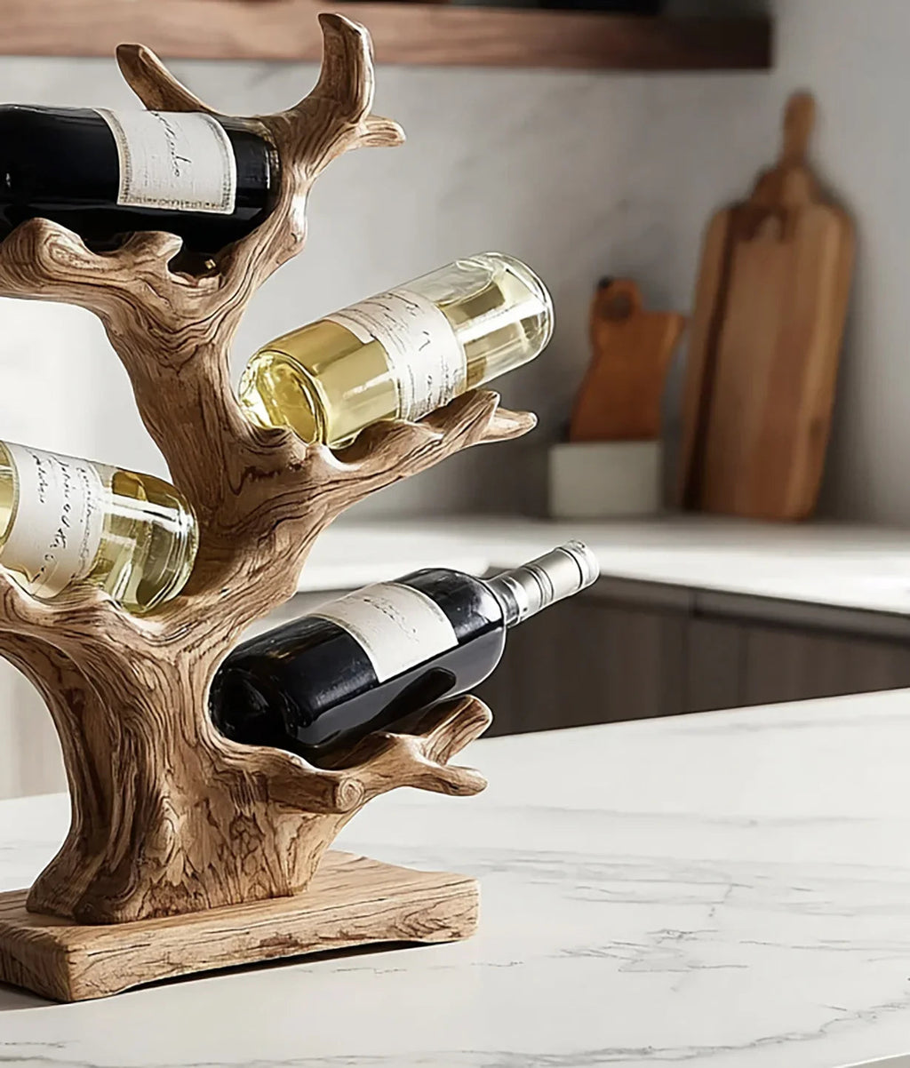 Mid Century Wine Rack