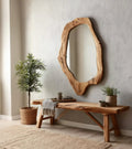 Handcrafted Wooden Mirror Frame