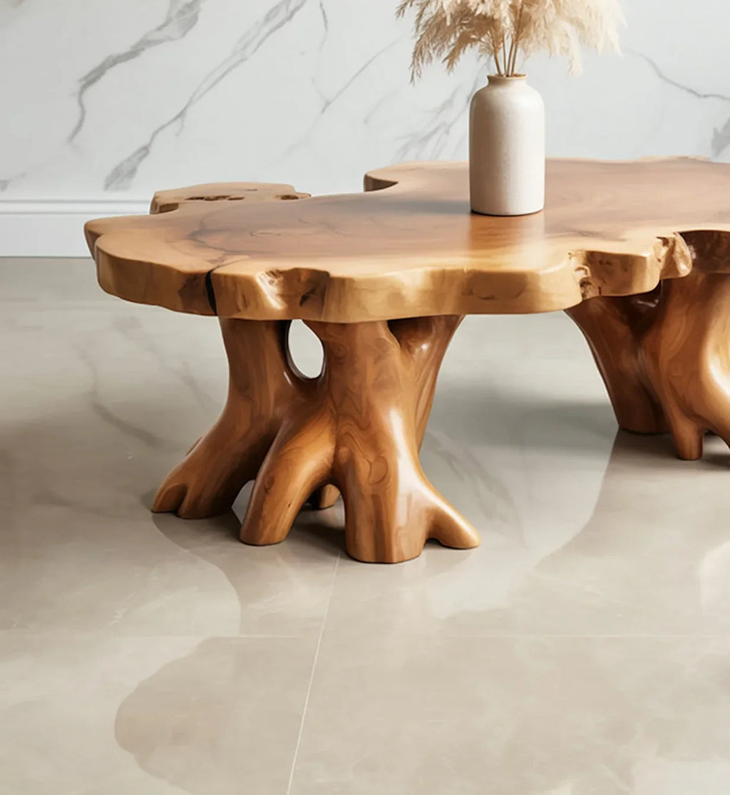 Handcrafted Live Edge Coffee Table