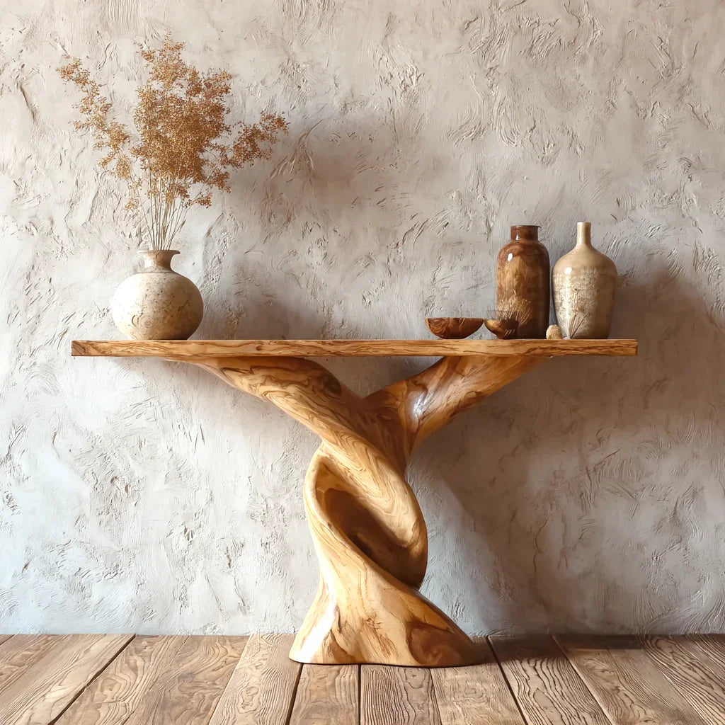 Handmade Unique Console Table