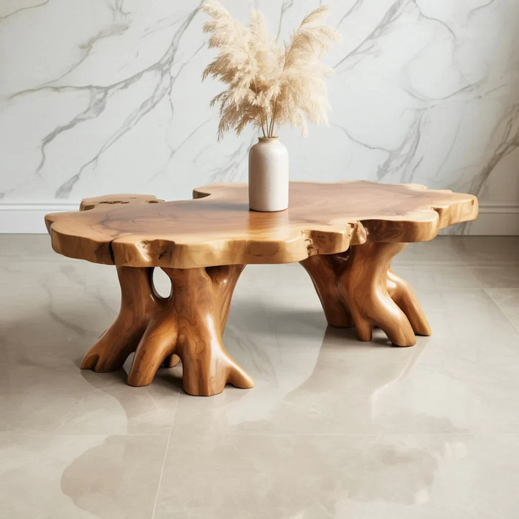 Handcrafted Live Edge Coffee Table