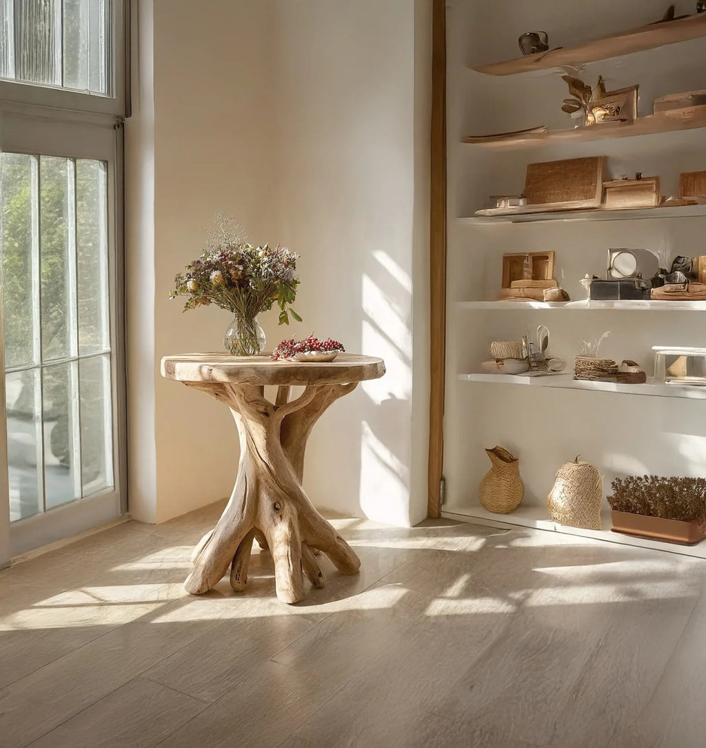 Live Edge End Table