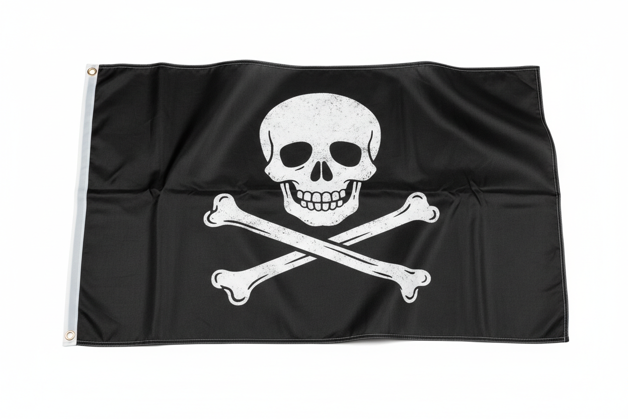 Jolly Roger Pirate Flag 3x5 ft