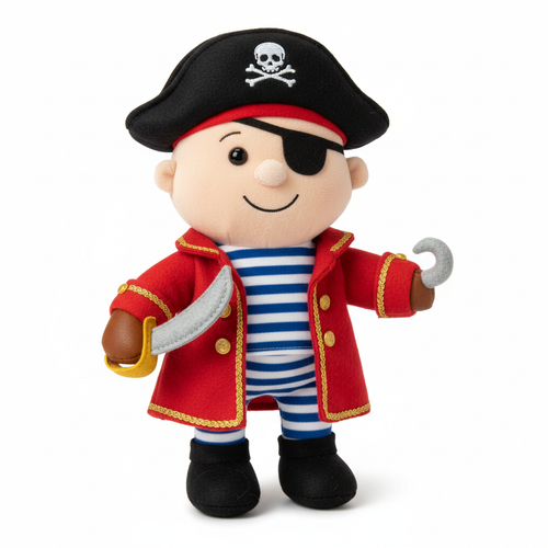 Pirate Captain Plush Toy