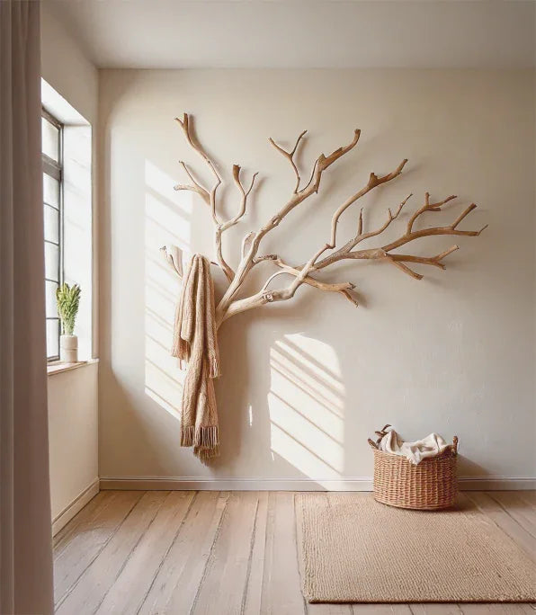 Custom Wood Coat Rack