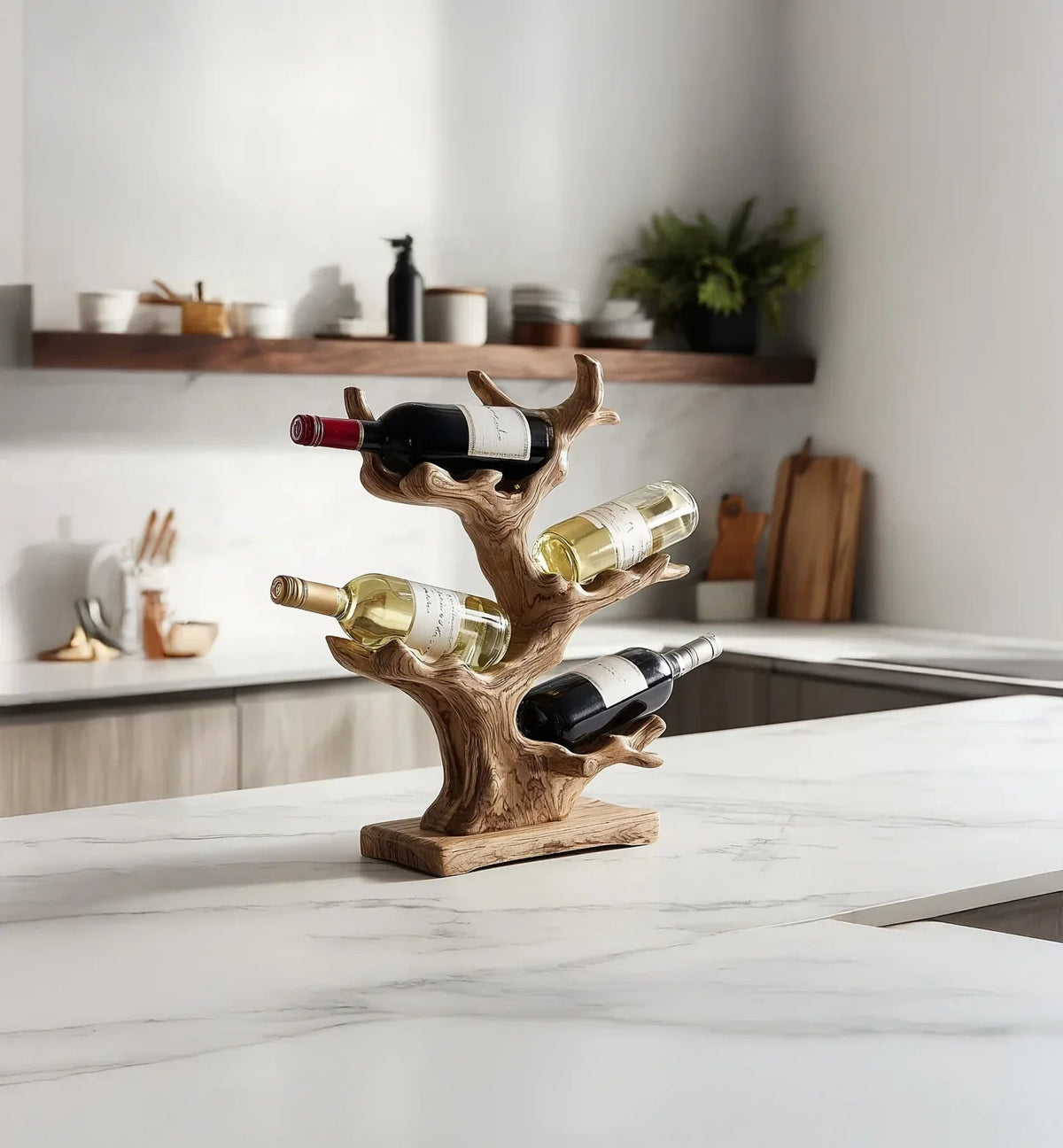 Mid Century Wine Rack