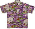 Land of Aloha (Purple) Hawaiian Shirts