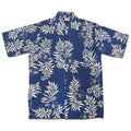 Mini Tahitian (Blue/White) Hawaiian Shirts