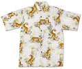 Tigers Faded (Creme) Hawaiian Shirts