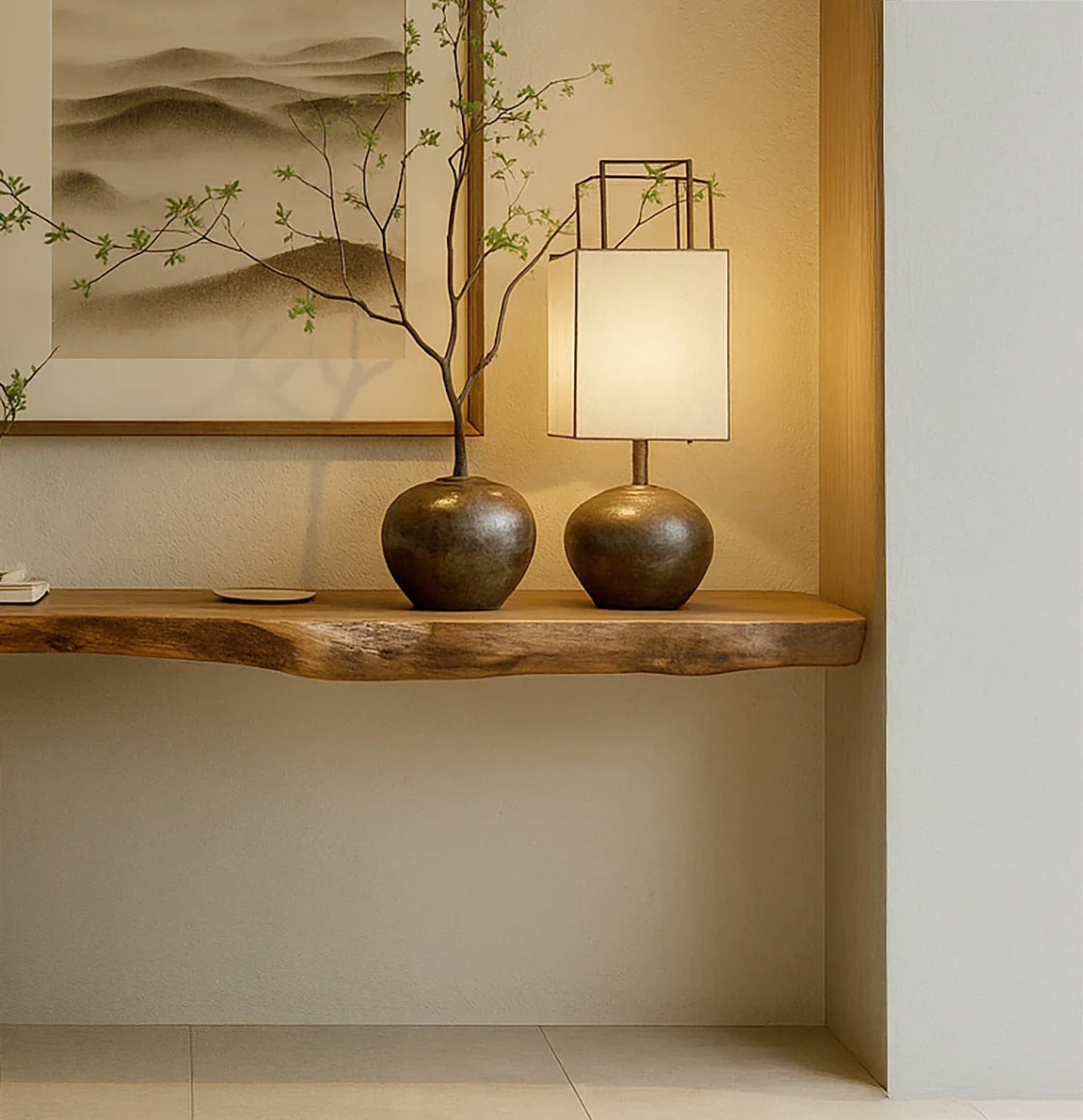 Live Edge Wall Floating Shelf